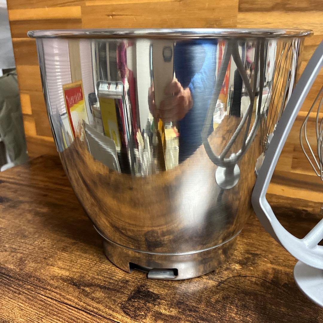 愛工舎製作所)ケンミックス用ボール、ホイッパー、ビーター。新品、未使用品