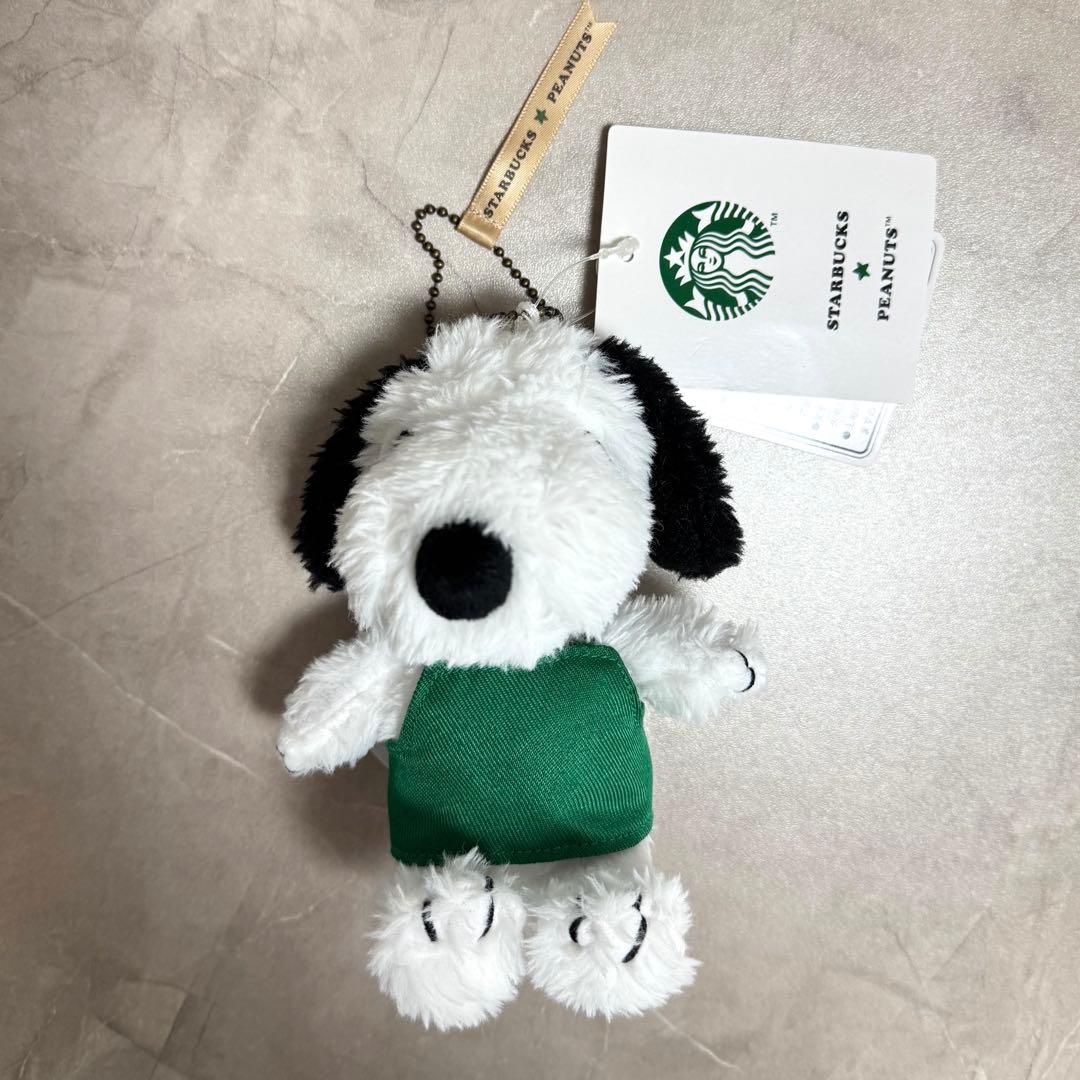 スタバ スヌーピー ぬいぐるみ キーホルダー ミニ - メルカリ