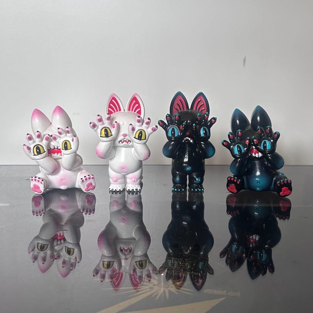 GRAPE BRAIN ジゴクネコおにぎり4体セット - メルカリ