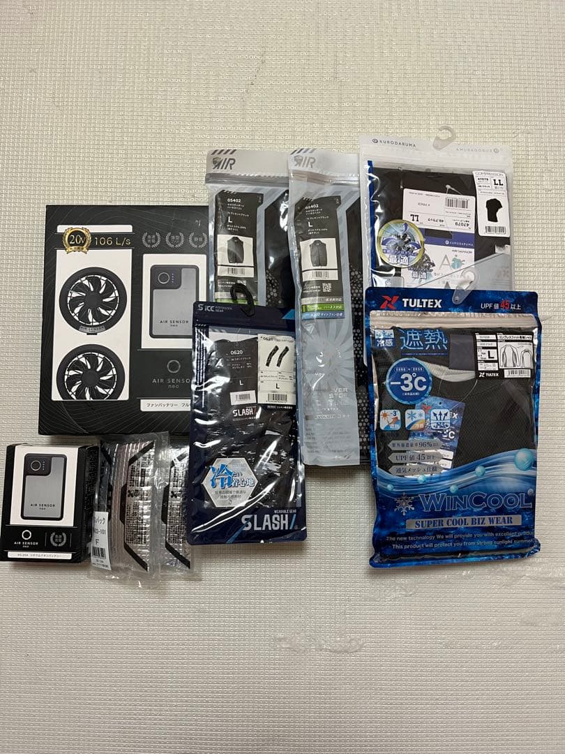 Kurodaruma(クロダルマ)空調服　バッテリーセット