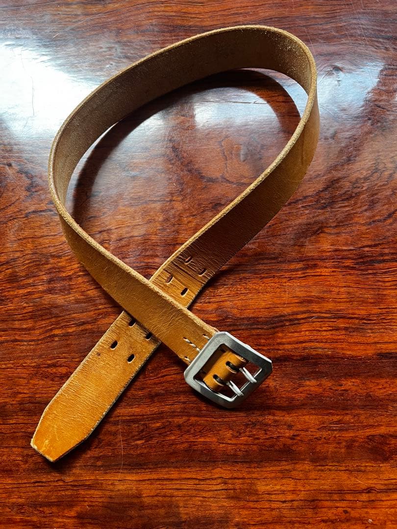 小物 Sugarcane Leather western belt 32