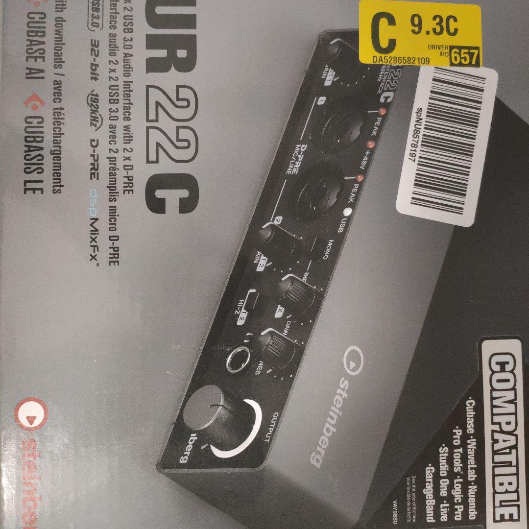 UR22C オーディオインターフェース