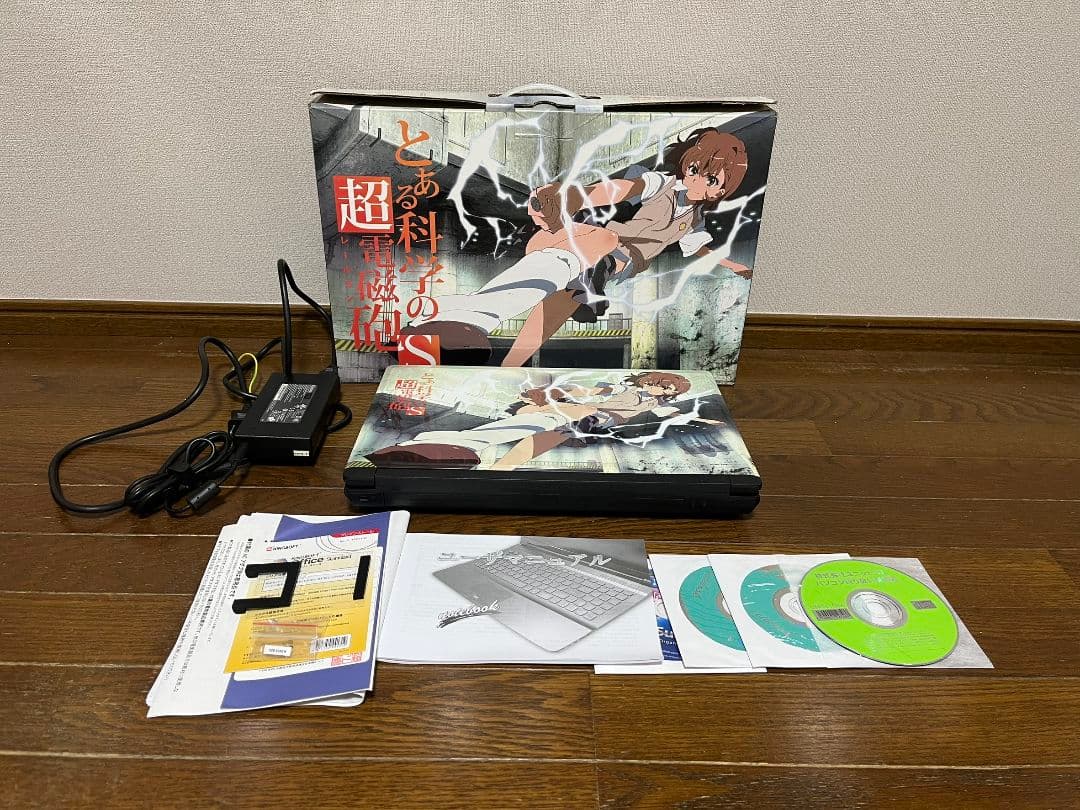 最終値下げ　とある科学の超電磁砲　ビジュアライズノートパソコン　御坂美琴 ASCII.jp：パソコン工房、「とある科学の超電磁砲S」御坂美琴デザイン