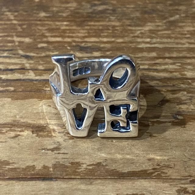 90's DEP'T シルバー925製 ロバート・インディアナ LOVE リング - メルカリ