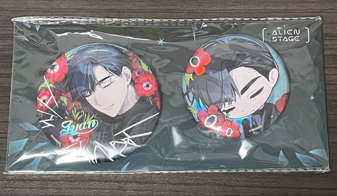 alien stage エイリアンステージ エイステ 缶バッジ イヴァン - メルカリ