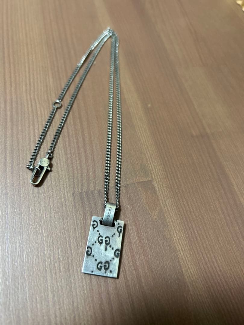 ア*）様 GUCCI ネックレス　GG ドクロ