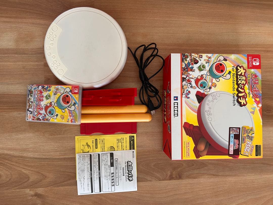 太鼓とバチと太鼓の達人 Nintendo Switchば～じょん!のセット