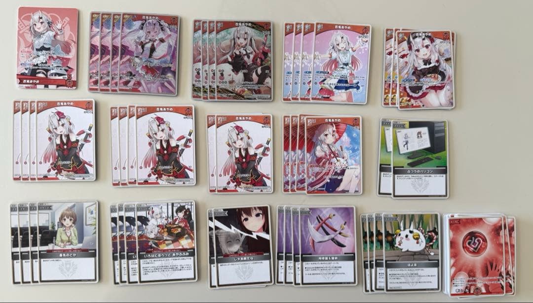 ホロカ あやめ単デッキ 百鬼あやめ - メルカリ