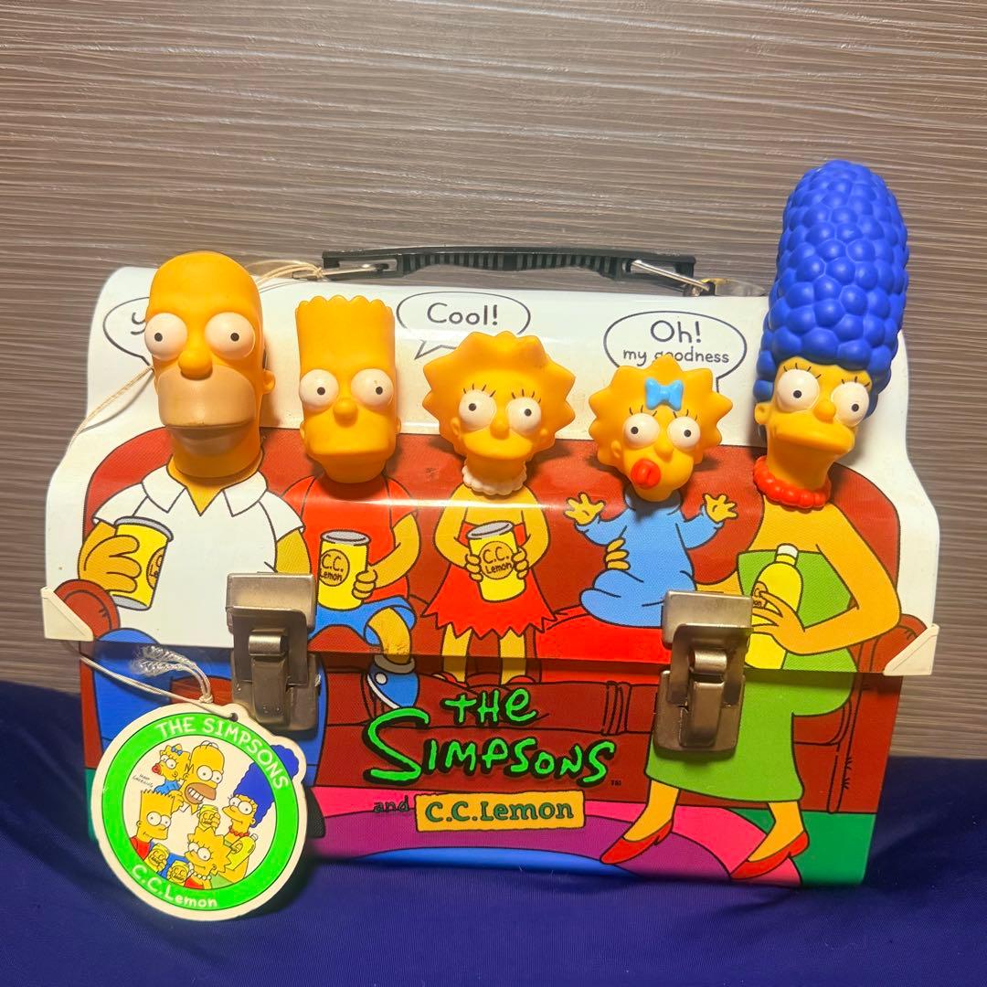 ザ・シンプソンズ CCレモンランチボックス レトロ 中古品