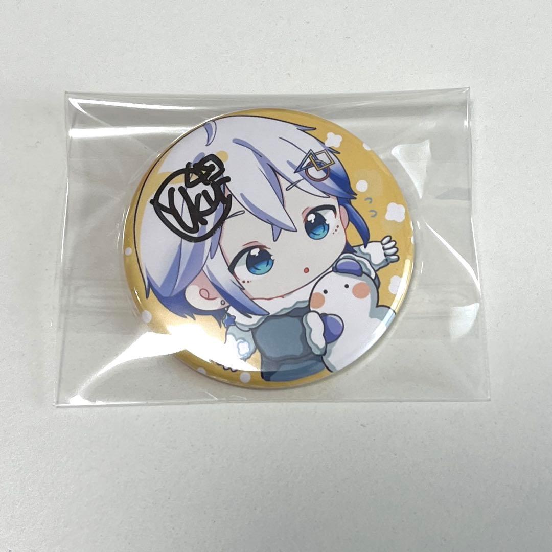 激レア ゆーくり サイン入り 缶バッジ