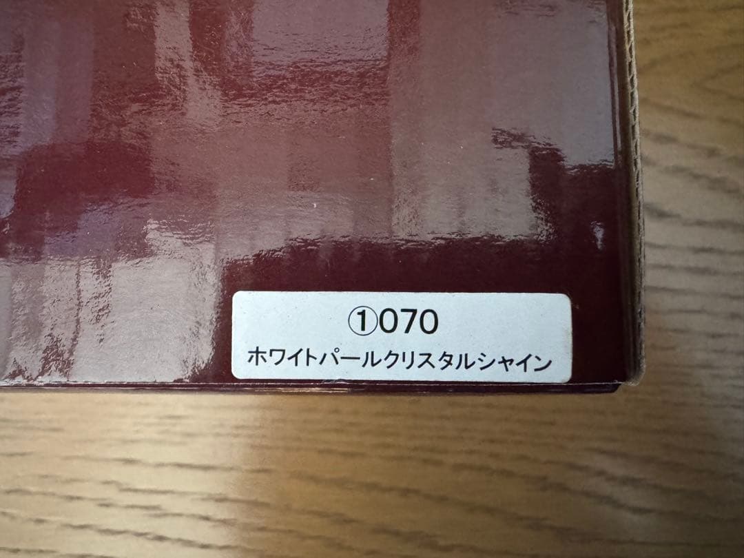 非売品】トヨタ ヴァンガード ホワイトパール(070)カラーサンプル 1/30