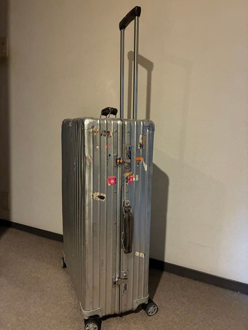 旅行かばん・小分けバッグ RIMOWA CLASSlC Check-in M Classic Check-In M Aluminum Suitcase | Silver | RIMOWA