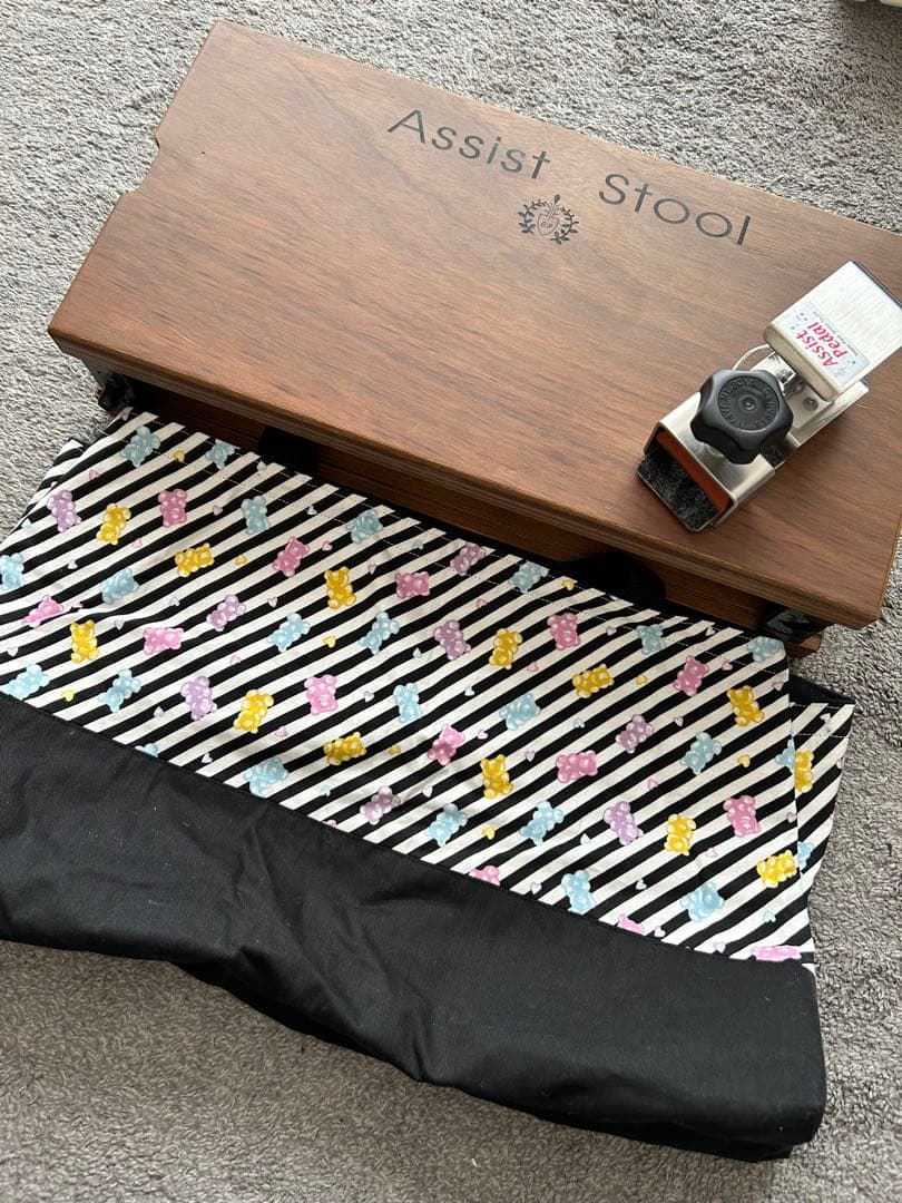 ピアノ　アシストスツール　アシストペダル