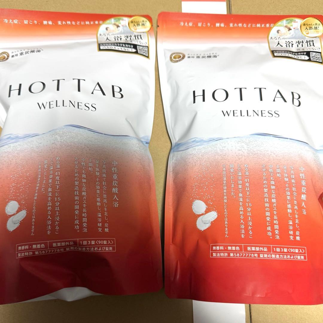 HOT TAB wellness ホットタブ　ウェルネス ９０錠 2袋