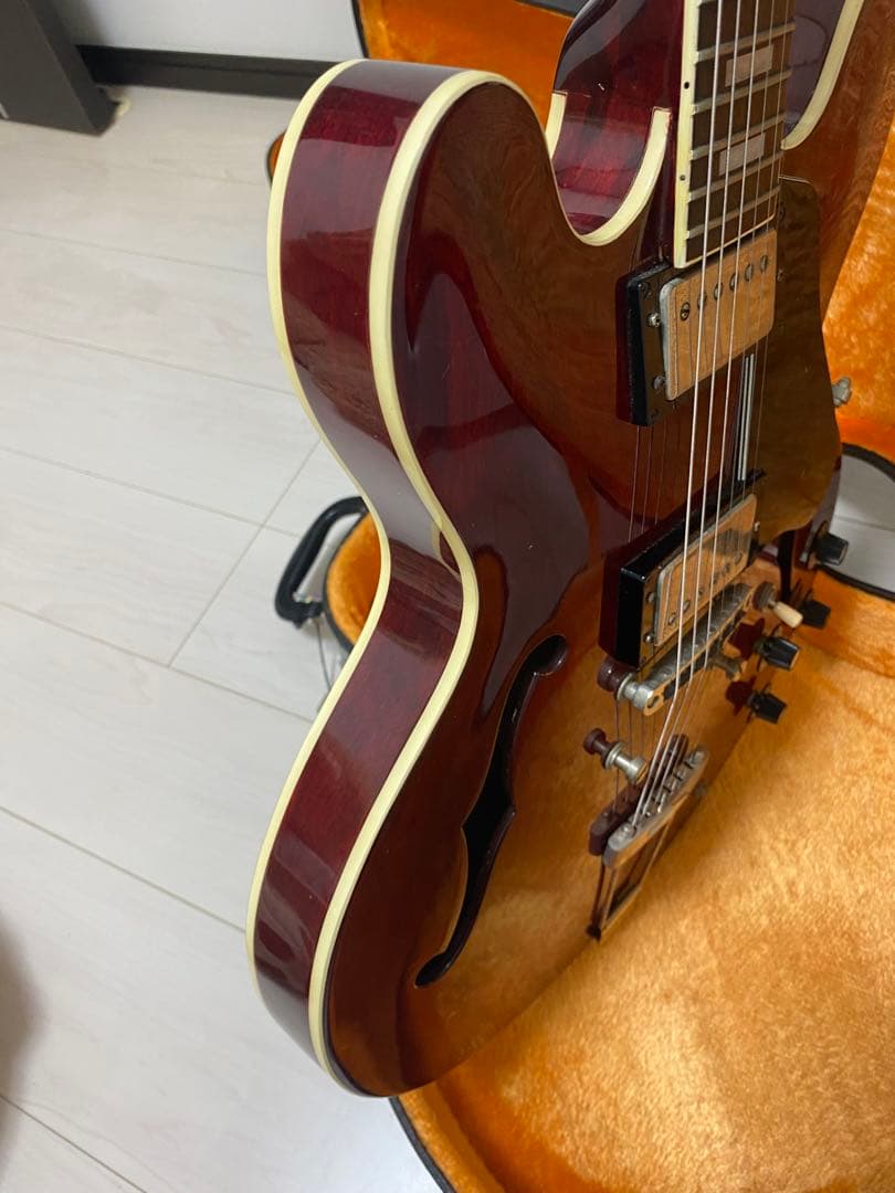 Greco SA550 ジャパンビンテージ フルアコ構造 - メルカリ