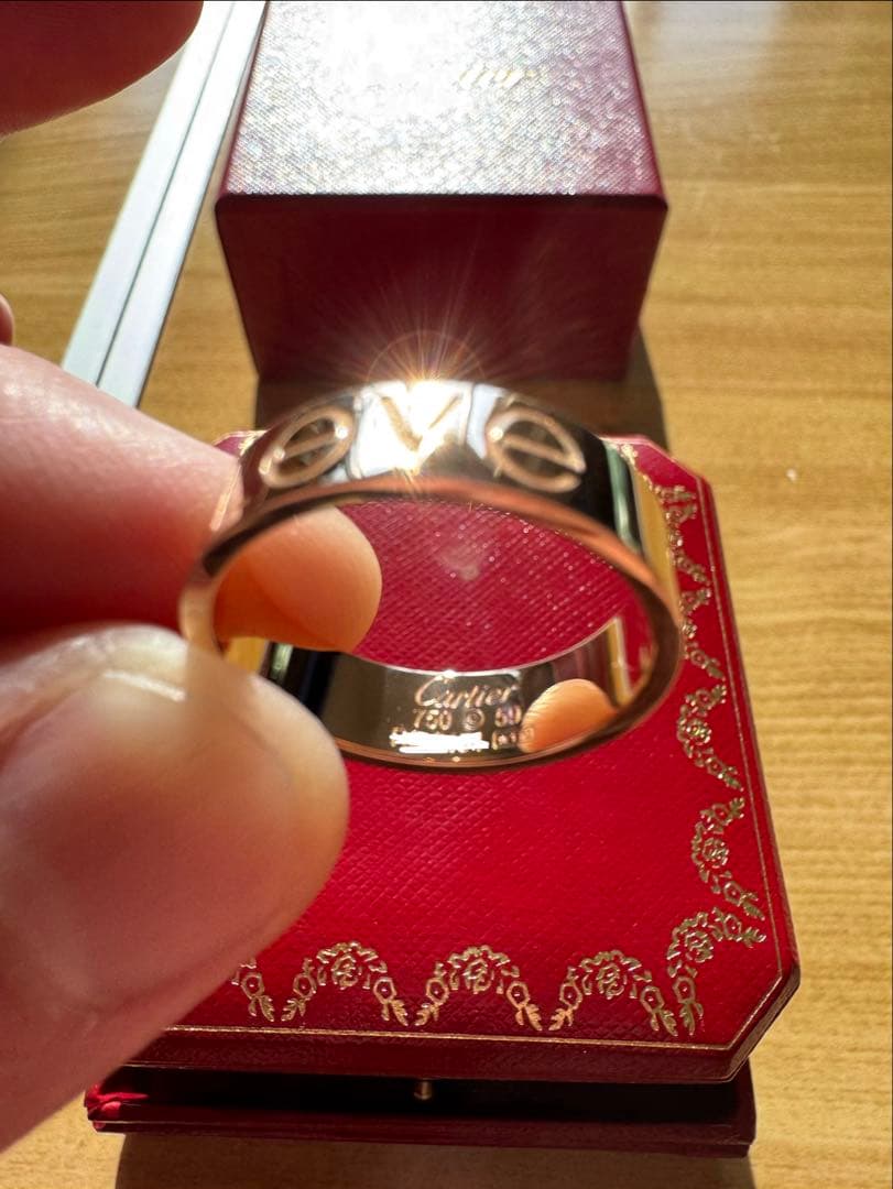 Cartier ラブリング2006年限定（LOVE刻印2006年のみ）サイズ59 楽天市場】Cartier カルティエ ラブリング 2006年クリスマス限定 K18PG