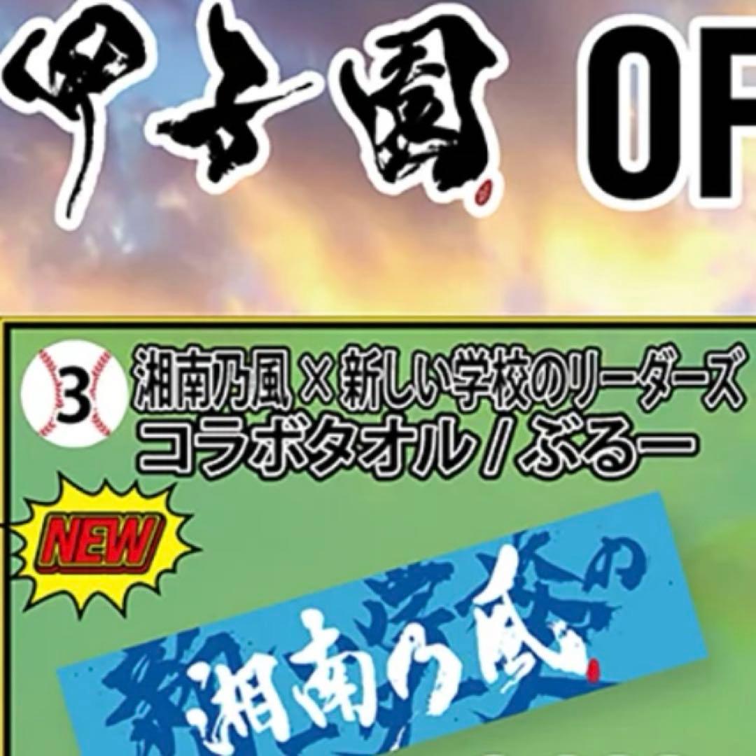 湘南乃風 新しい学校のリーダーズ コラボタオル - メルカリ