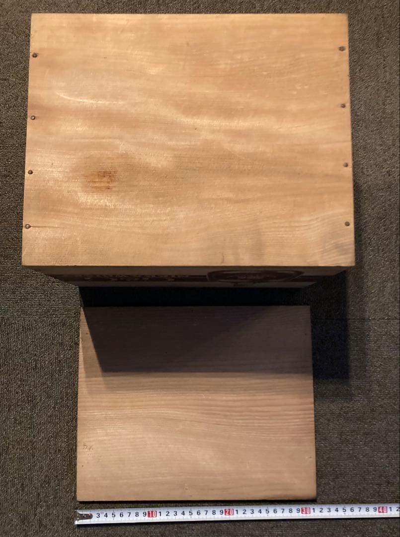 G&G ニッカ ウイスキー ヴィンテージ 木箱 酒 昭和 レトロ 収納