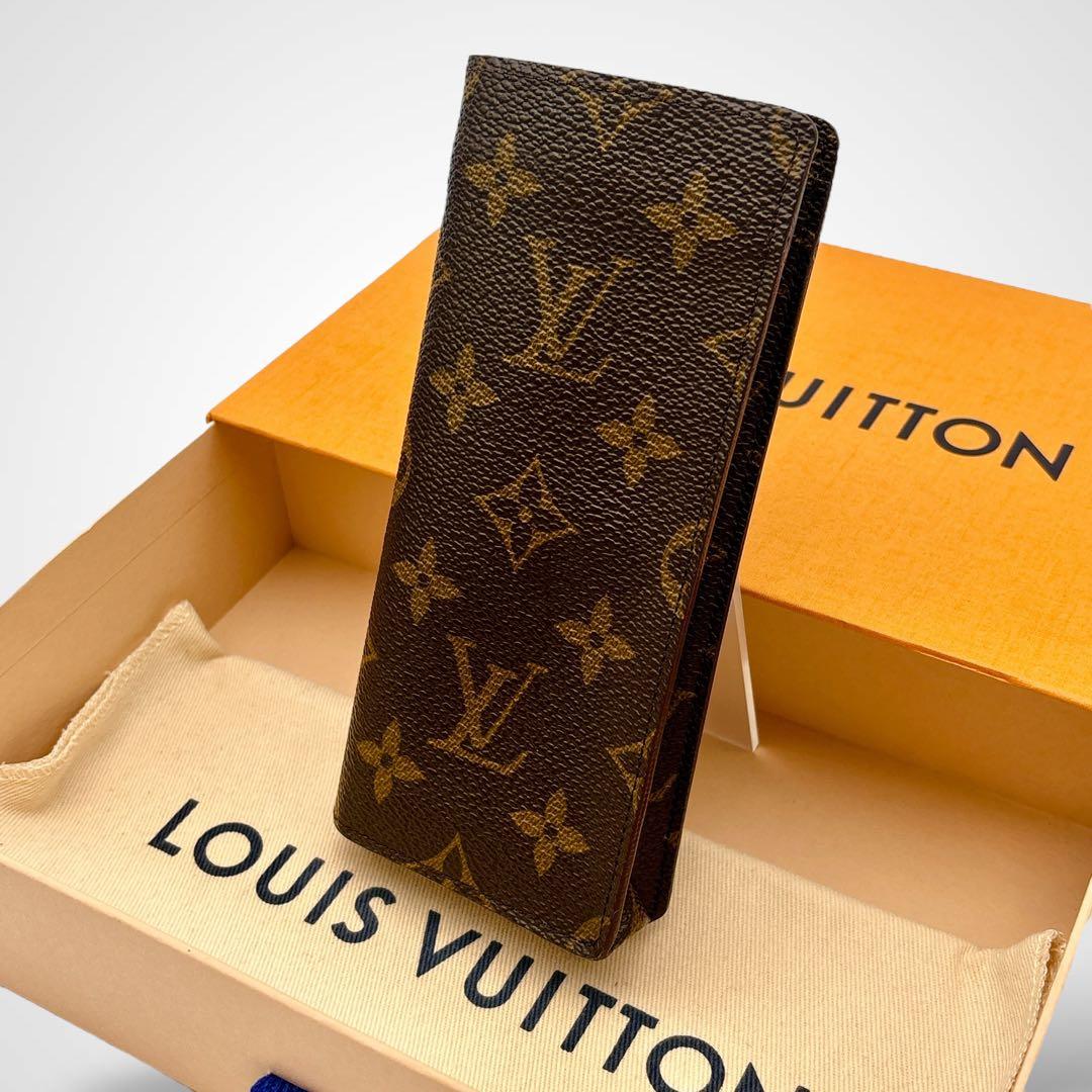 極美品✨ルイヴィトン モノグラム エテュイ リュネットサーンプル メガネケース エテュイ・リュネット GM モノグラム・エクリプス｜ルイ・ヴィトン