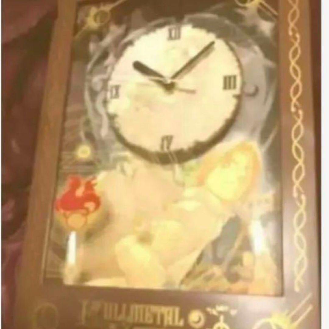 初代　鋼の錬金術師 ウォールクロック レア！】鋼の錬金術師 ウォールクロック - メルカリ