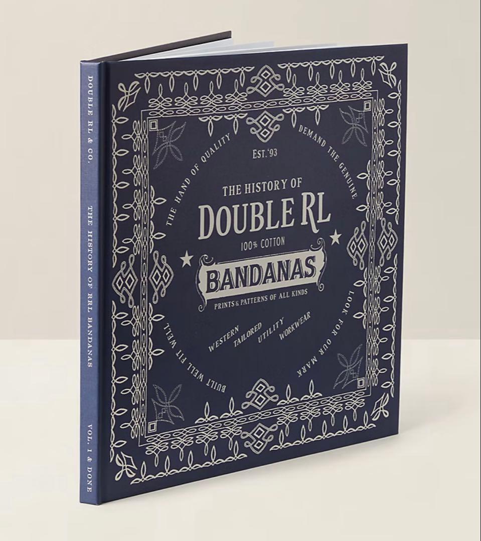 ダブルアールエル　バンダナ　コレクションブック　Ralph RRL RRL (ダブルアールエル) ロゴ コットン バンダナ | 公式通販・JACK in