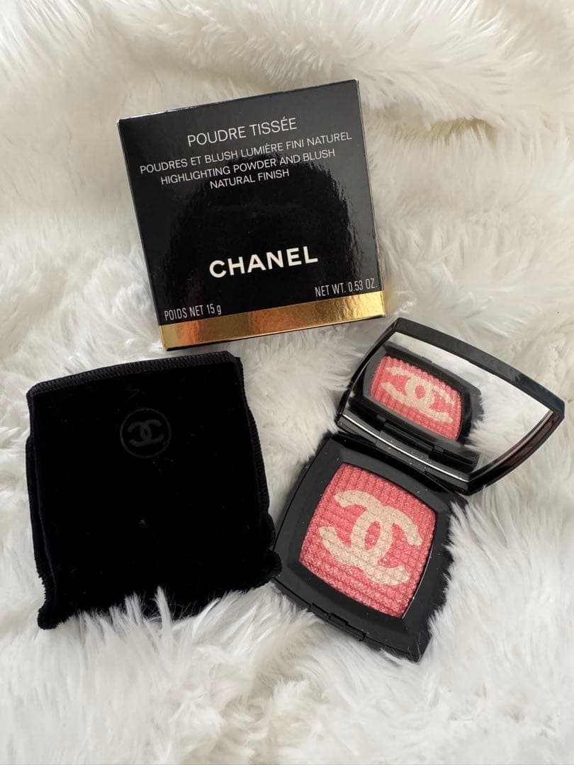 限定品CHANEL チークPOUDRE TISSEE 15g