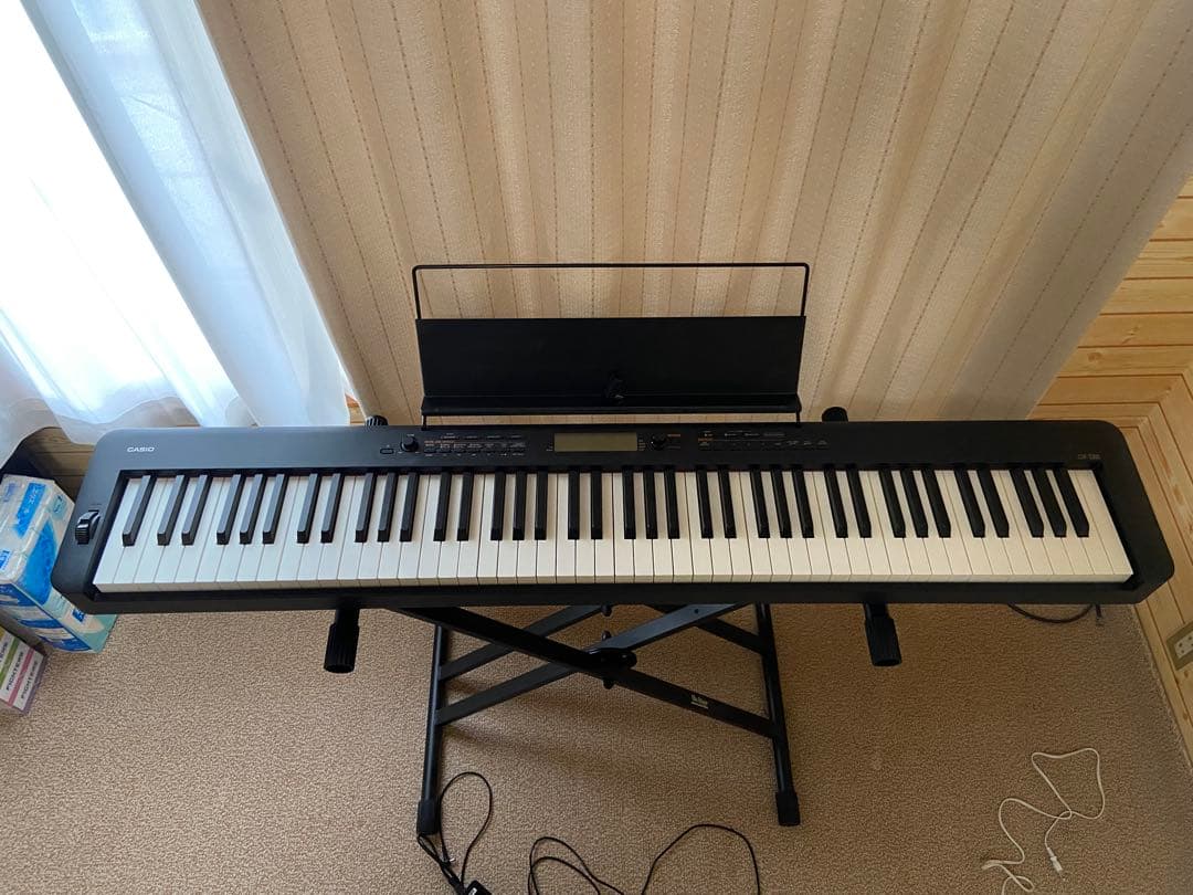 CASIO CDP-S300 88鍵 電子ピアノ スタンド付き
