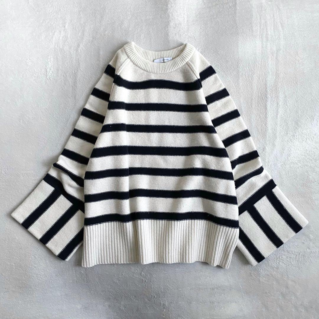 【美品✨】FRAMeWORK ウールカシミヤ　AQUAクループルオーバー　冬活躍