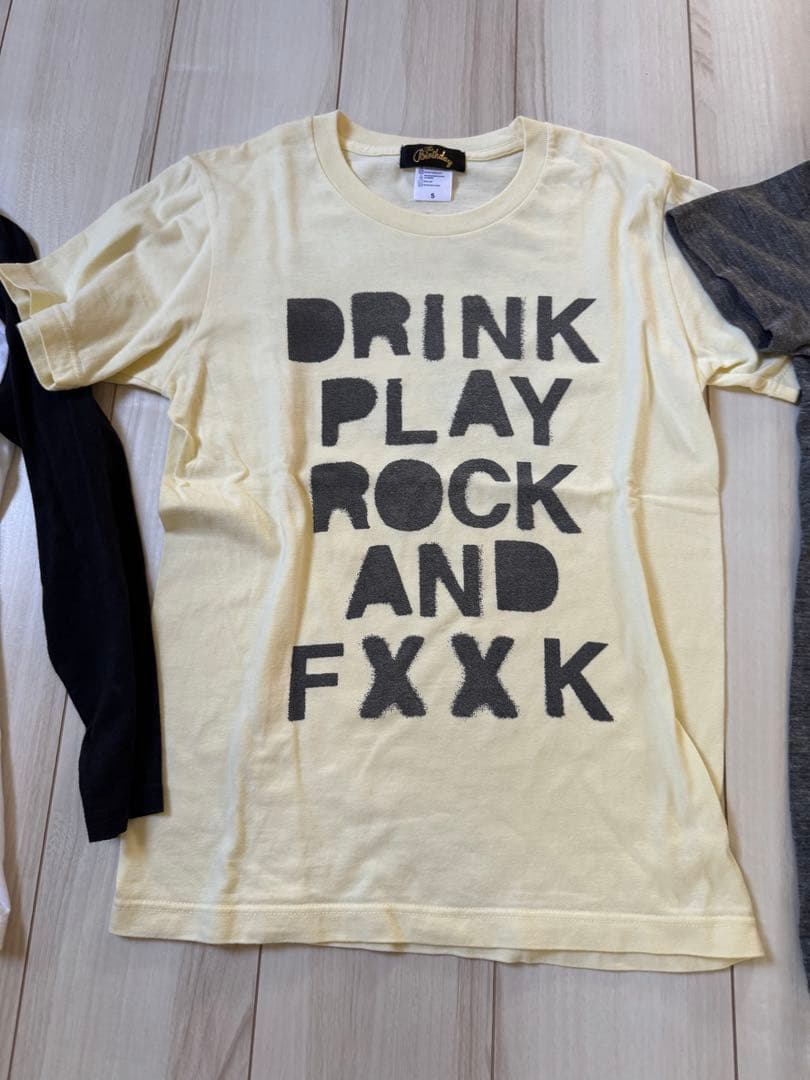The BirthdayTシャツ3枚セットチバユウスケ RUDE GALLERY - メルカリ