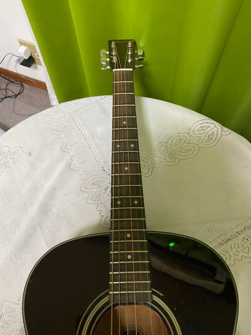 美品 弾き語りしようぜ！気分は谷村新司モーリスMFエレアコ アコギもOK