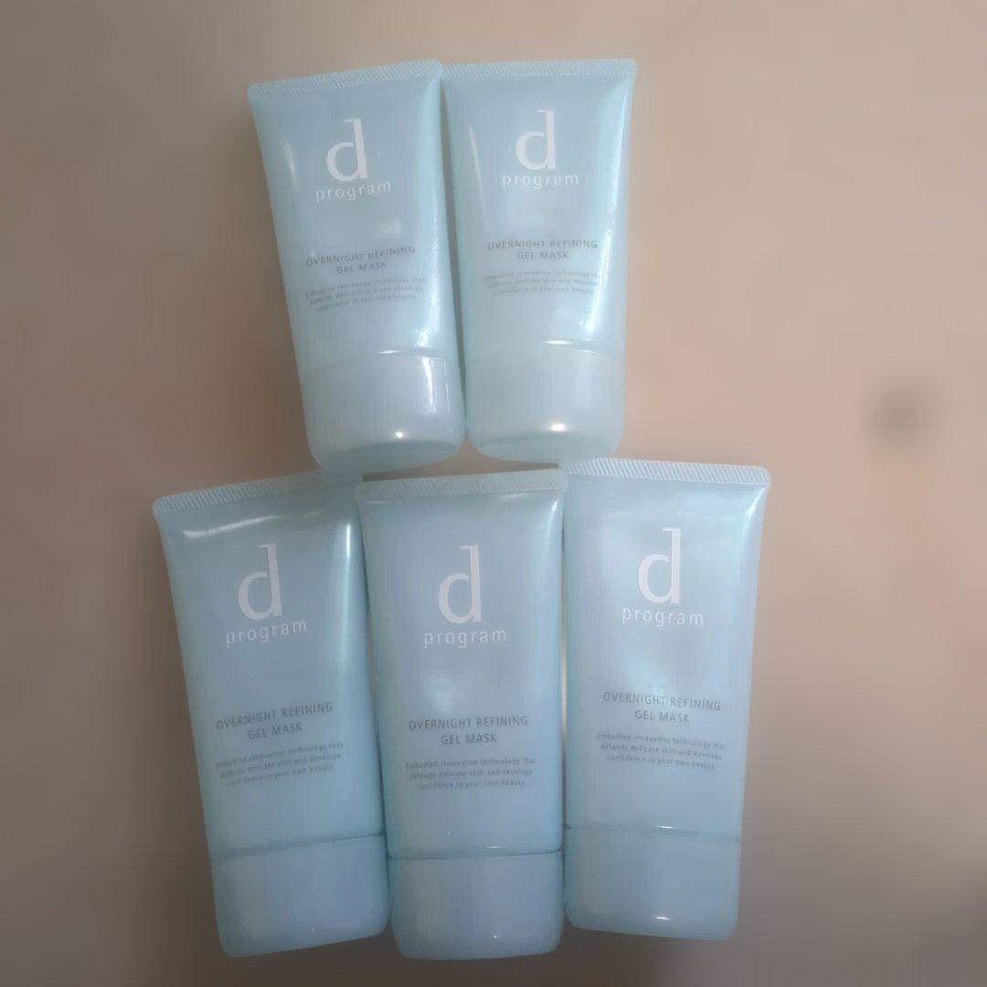 dプログラム　オーバーナイトリファイニングジェルマスク 5本セット♥ 楽天市場】【資生堂認定ショップ】d プログラム 薬用 ナイトジェル