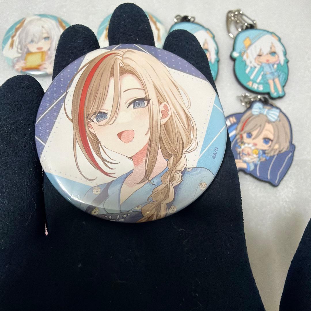 にじさんじ 缶バッジ 単品 アルス・アルマル 来栖夏芽 魔界ノりりむ