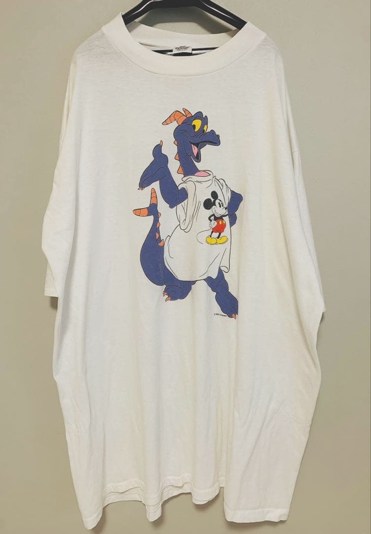 太*郎様 80s希少ヴィンテージfigmentフィグメントナイトウエアDisne 80年代 80s ディズニー フィグメント アメリカ製 白 ホワイト オーバー