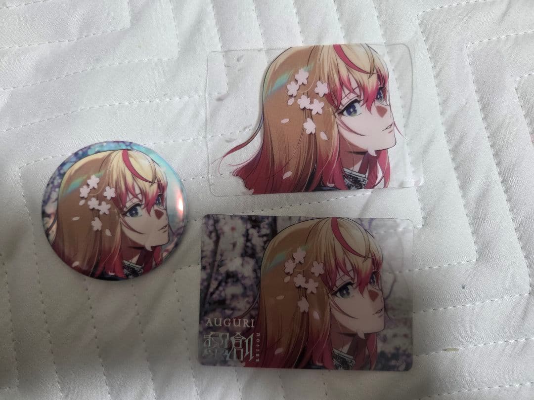 ビバレン アグリ 華昇諷詠 缶バッジ クリアカード - メルカリ