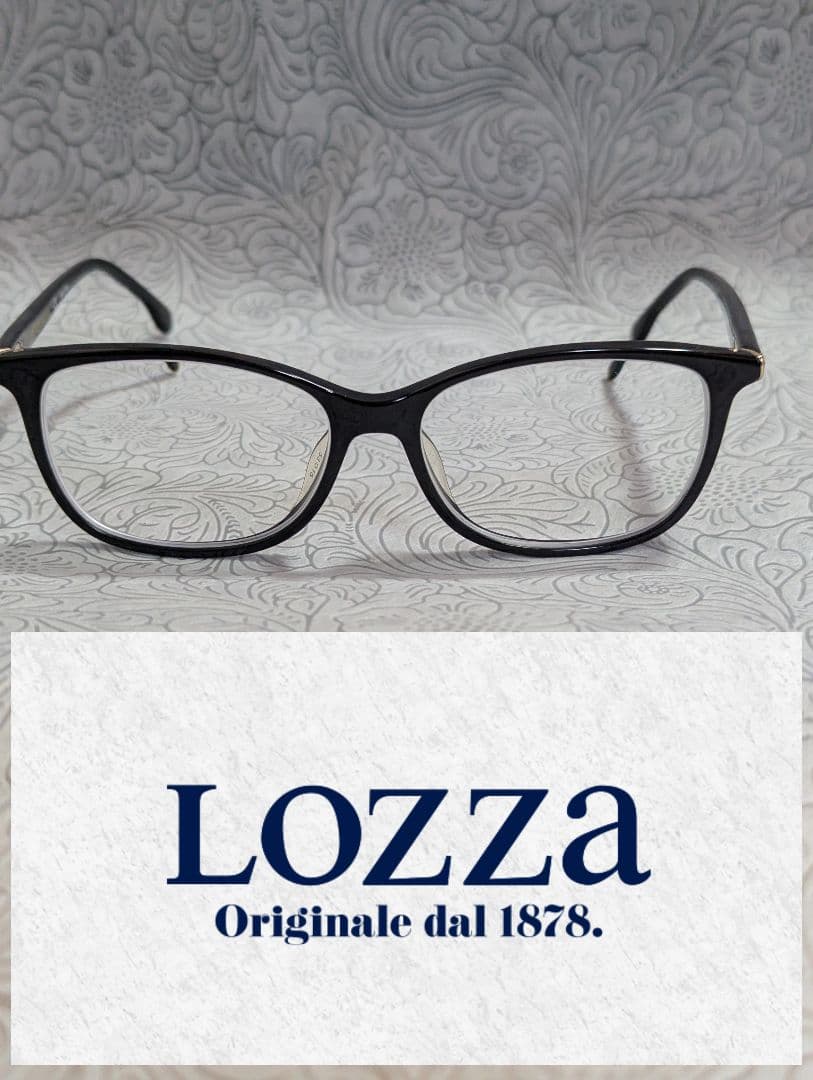 LOZZA/ロッツァ/メガネ VL4041M 0700/53サイズ/ブラック