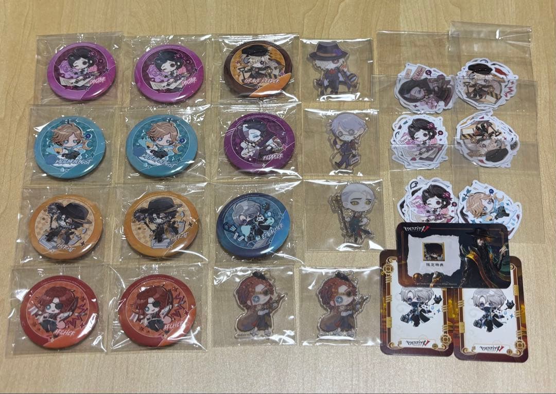 第五人格 7周年 2025夏季IJL オフライン 特典まとめ売り