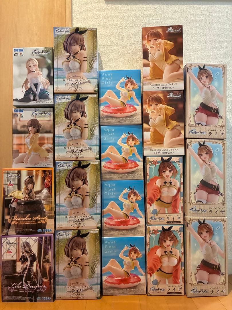 ライザのアトリエ　フィギュア19個セット