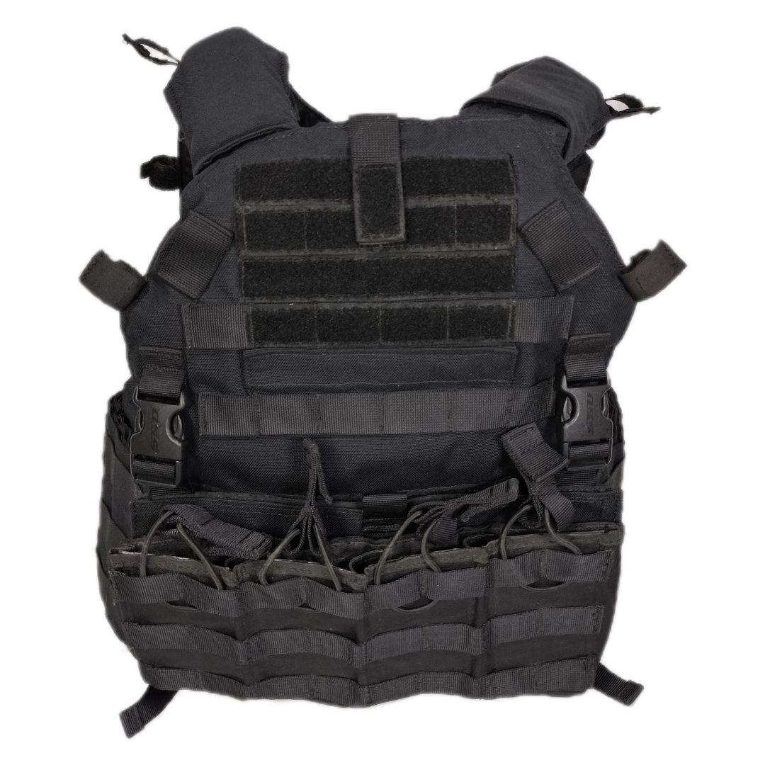 ロシア軍 実物 SSO製 SHELL プレートキャリア OMON S/M 黒