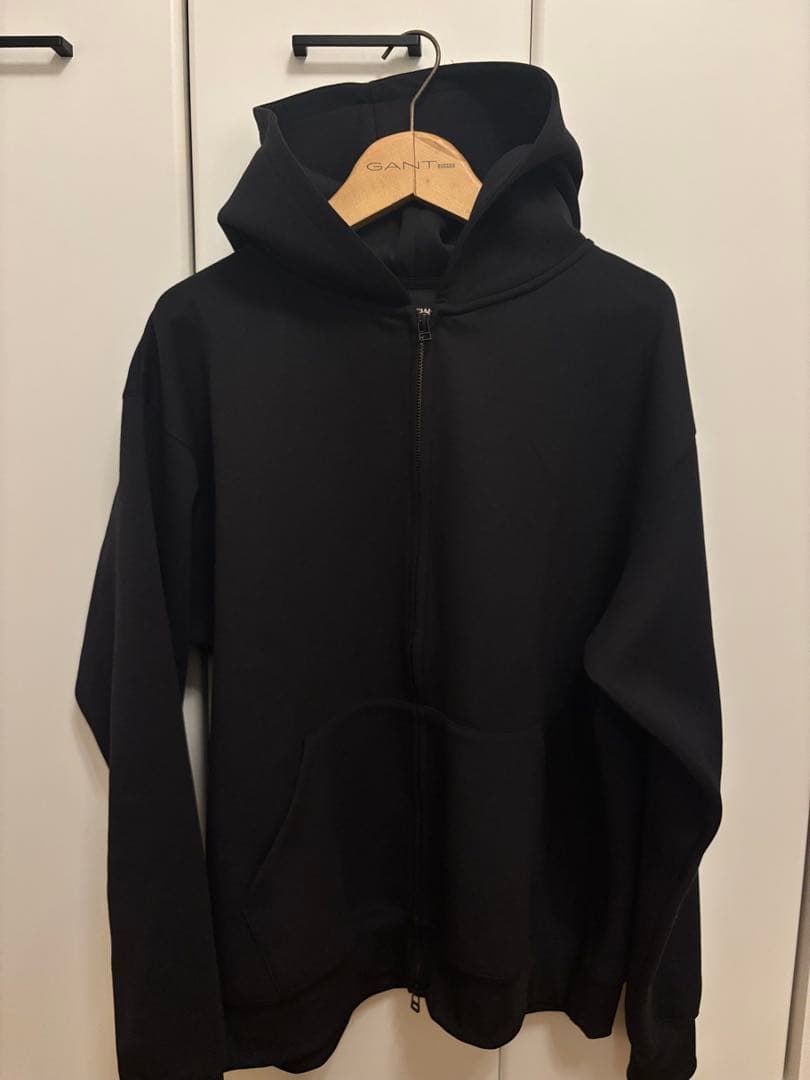 TENTIAL MIGARU フルジップ パーカー ブラック XL