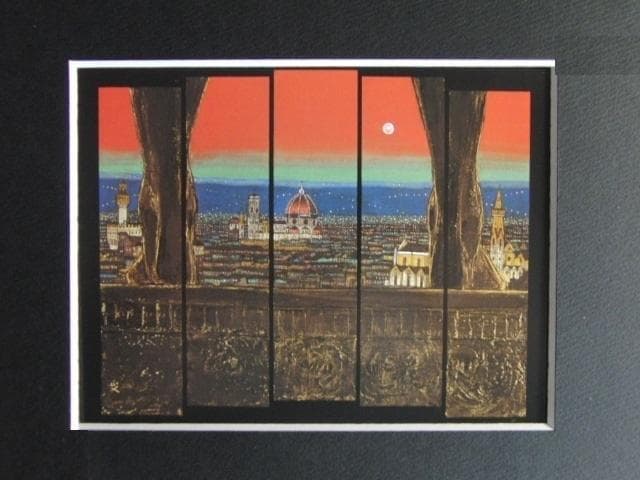 柳沢正人、【刻を見る丘】、希少画集画より、状態良好、新品高級額装付 柳沢正人の値段と価格推移は？｜2件の売買データから柳沢正人の価値が