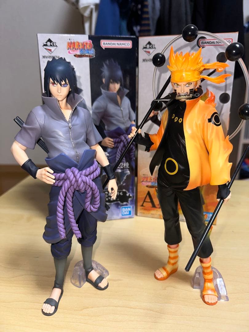 NARUTO ナルト サスケ フィギュアセット G.E.M.シリーズ NARUTO-ナルト- 疾風伝 うちはサスケ 忍界大戦ver