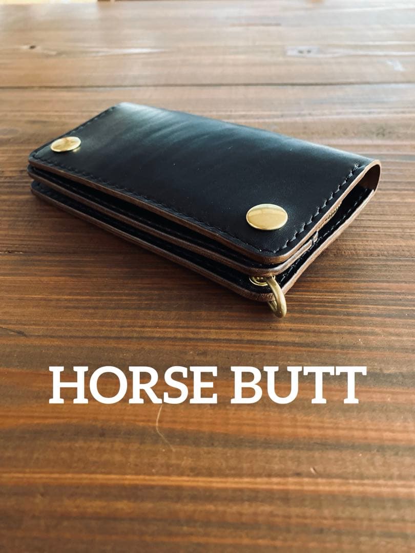 【HORSE BUTT】ミドルトラッカーウォレットTM02-60