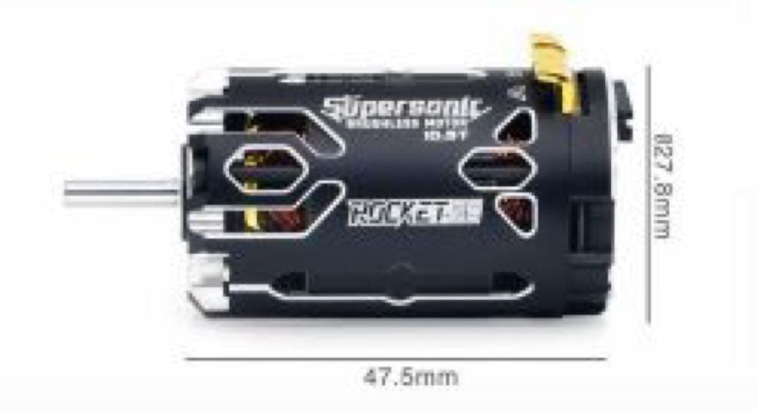 ROCKET-RC380サイズブラシレスモーターSupersonic 13.5T