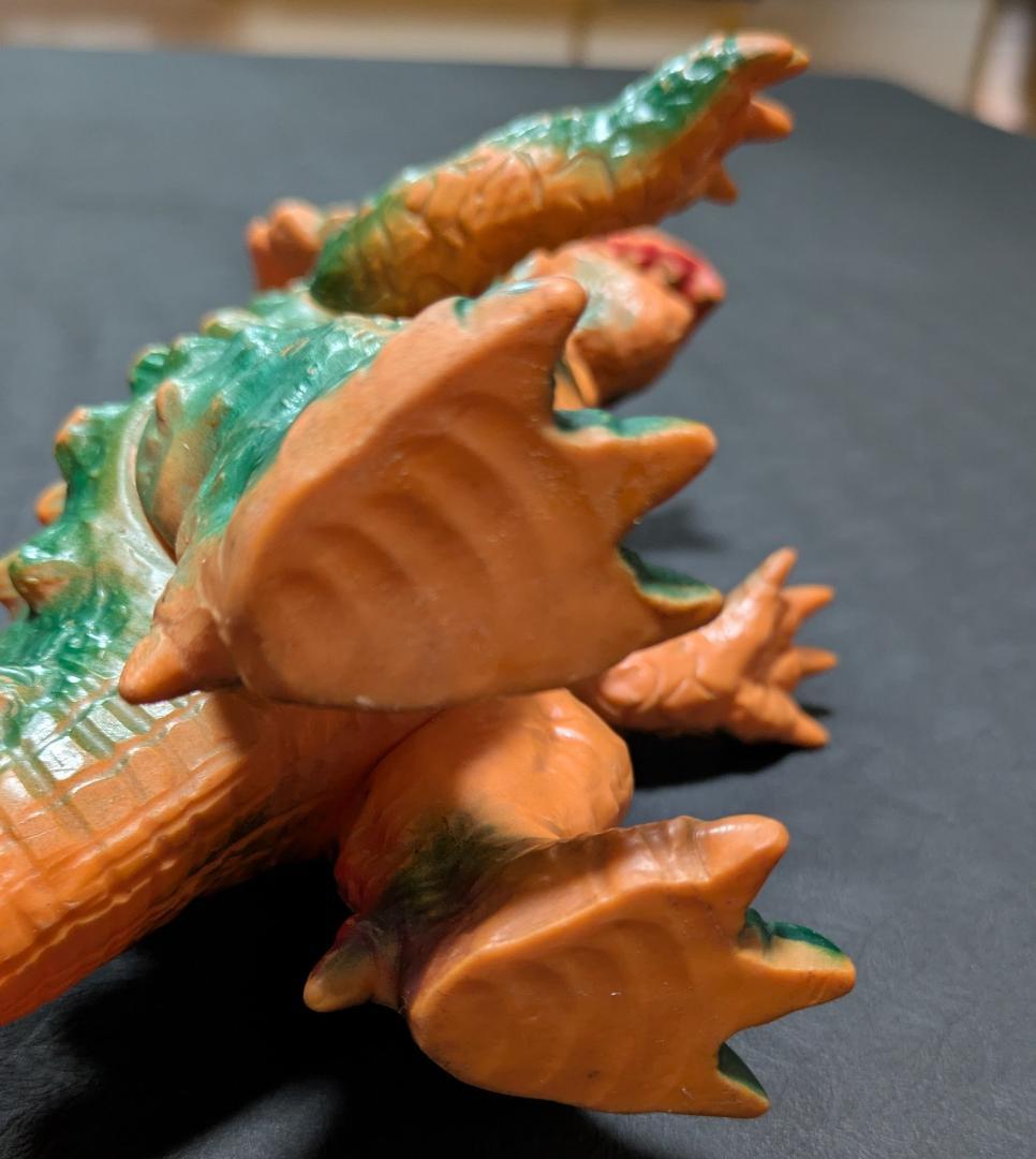 SHAMATAILOR-三浦トーイ トリケラン パチ怪獣 ソフビ 昭和レトロ