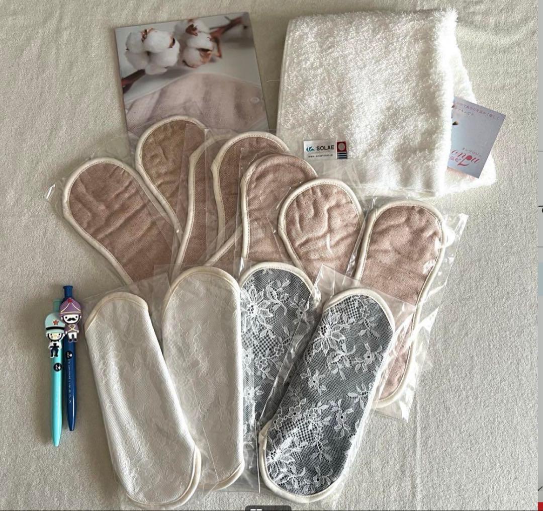 いろは♪　　【原価割価格・新品未使用】温布♪布ナプキン セット 楽天市場】布ナプキン 福袋 2026 セット 華布 生理用 おりもの