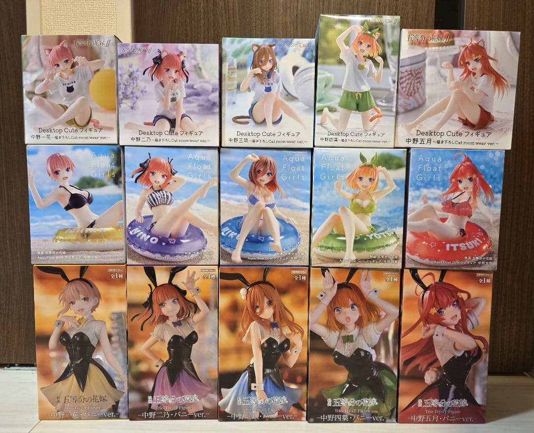 【15点セット】五等分の花嫁 フィギュア