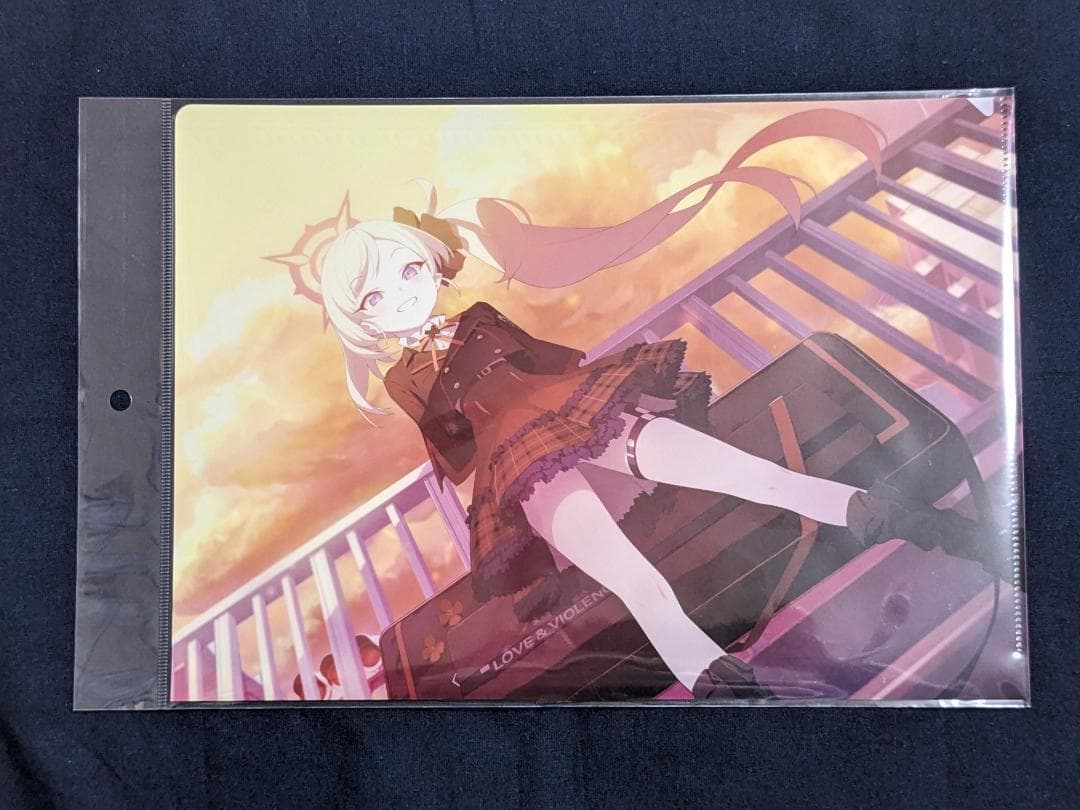 ブルーアーカイブ ブルアカ 浅黄ムツキ A4クリアファイル - メルカリ