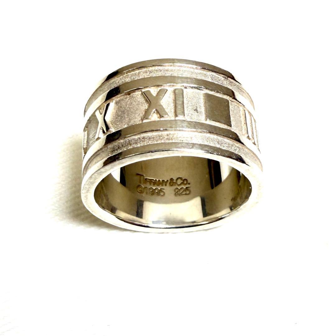 Z*Y様 ティファニー アトラス ワイドリング シルバー925 11号 - メルカリ