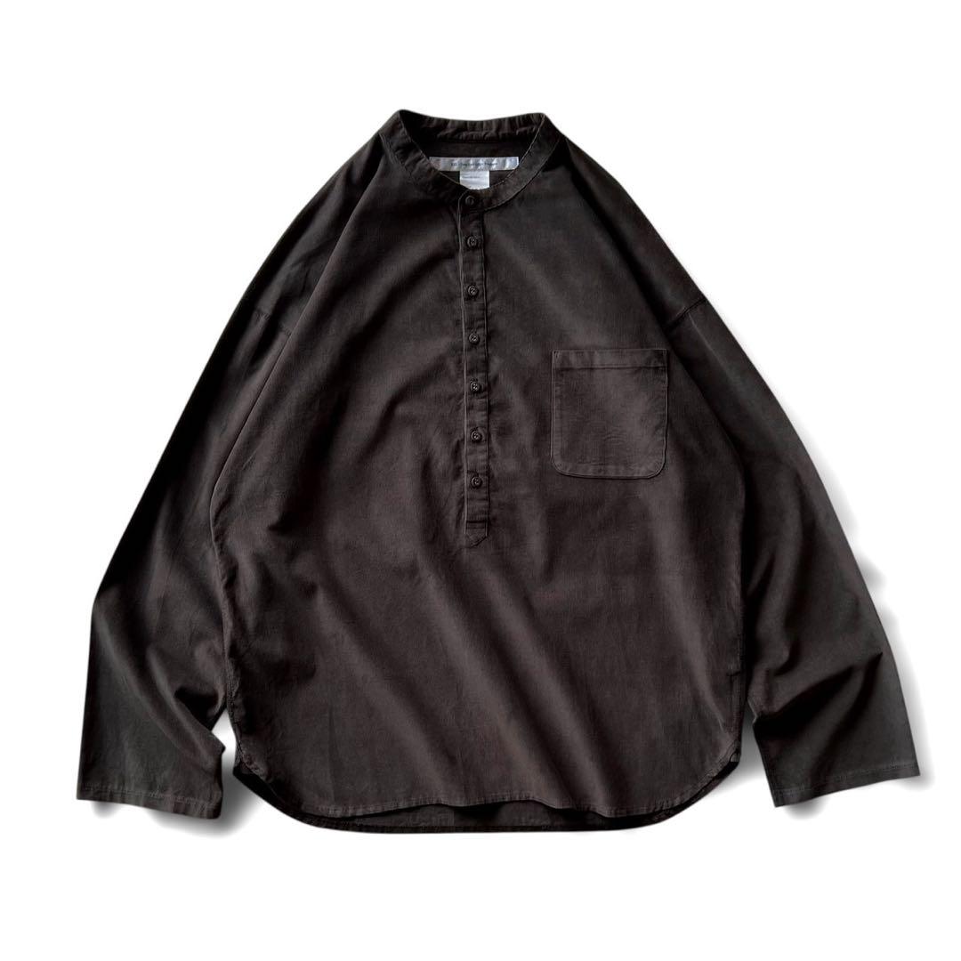 【美品】EEL Products/イール プロダクツ/チャコールヘンリー/ L