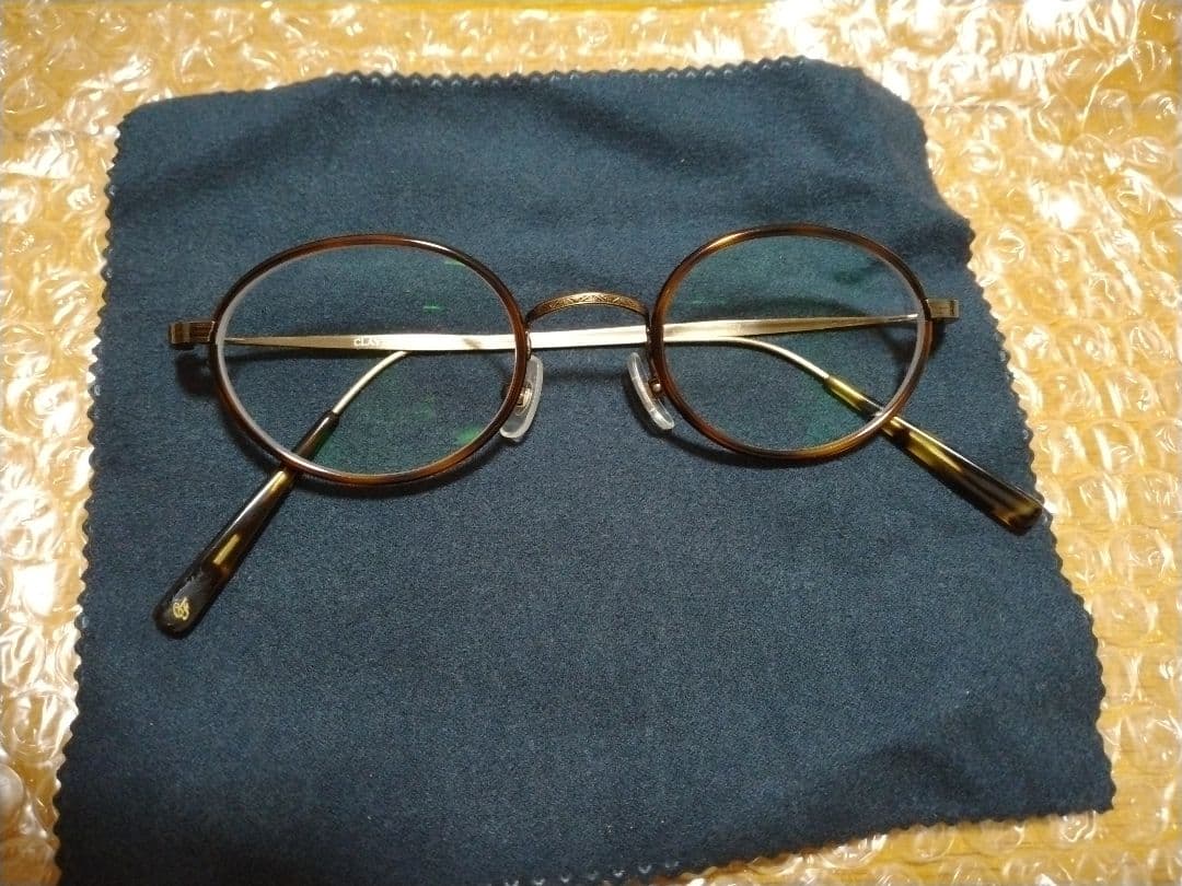 CLAYTON FRANKLIN 559 BR メガネ